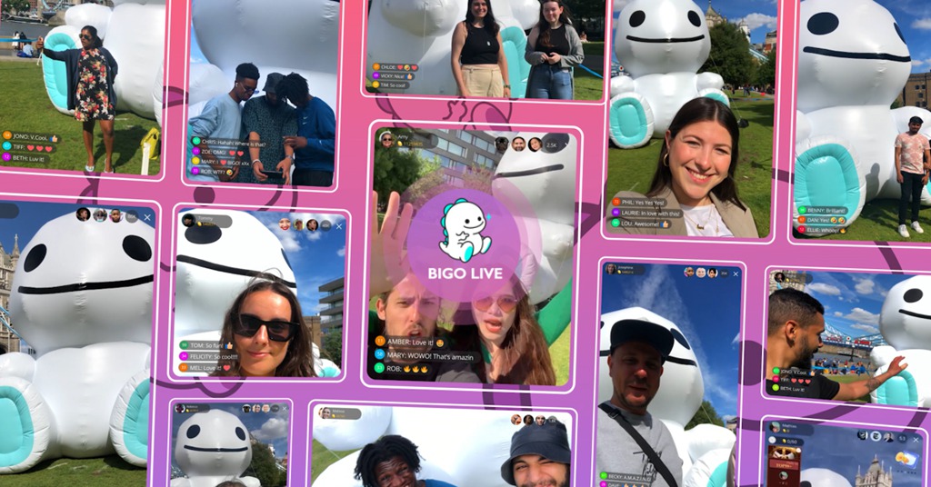 BIGO LIVE Görüntülü Sohbet Ekranı