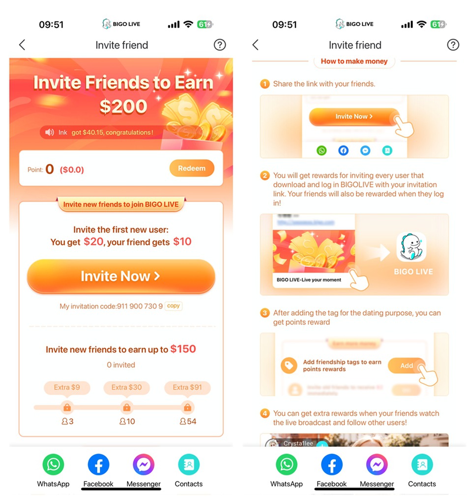 Program Referral Bigo Live