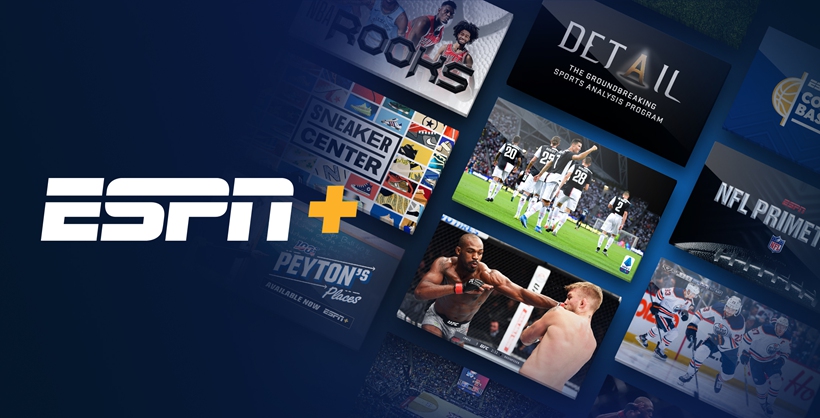 ESPN+ streaming service