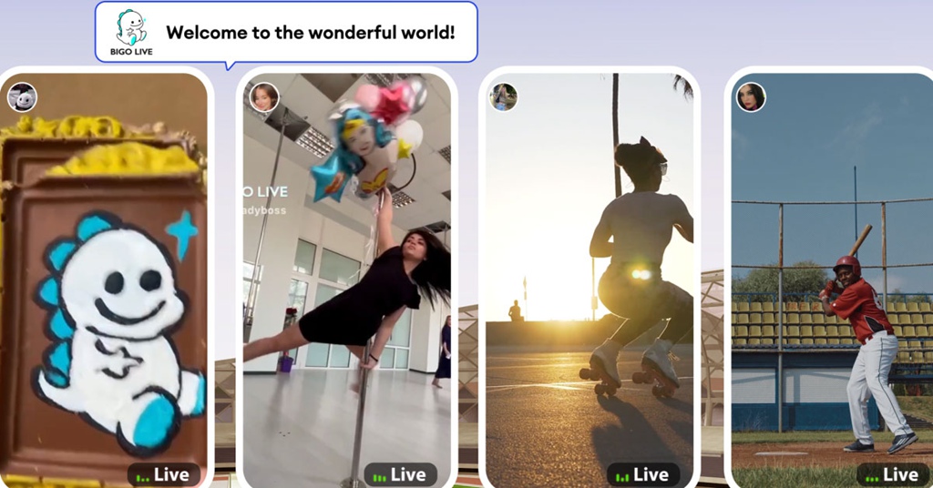 BIGO LIVE streaming platform interface