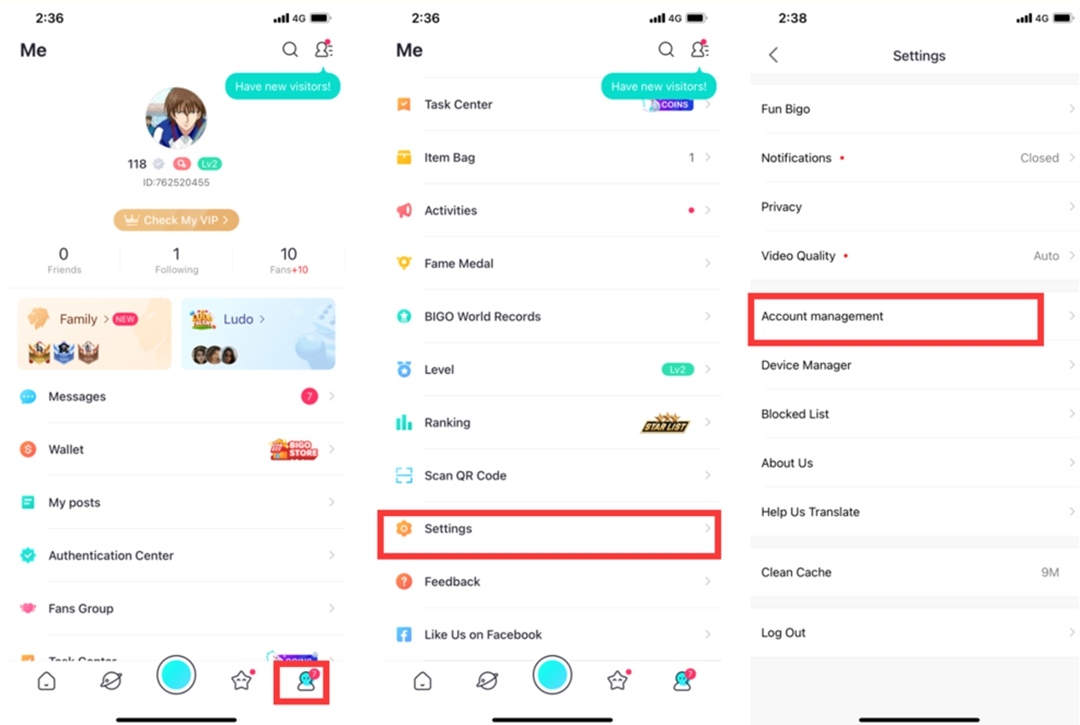 BIGO Live Telefonnummer ändern - Schritt-für-Schritt Anleitung
