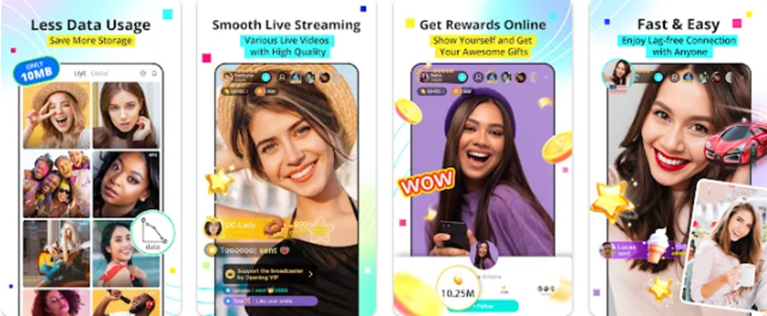 BIGO LIVE Lite App Interface
