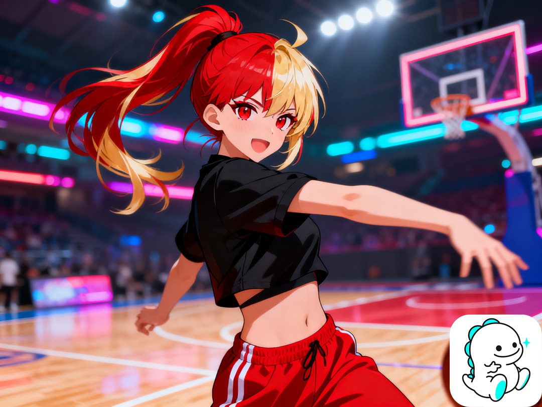 多位VTuber聚集的插畫
