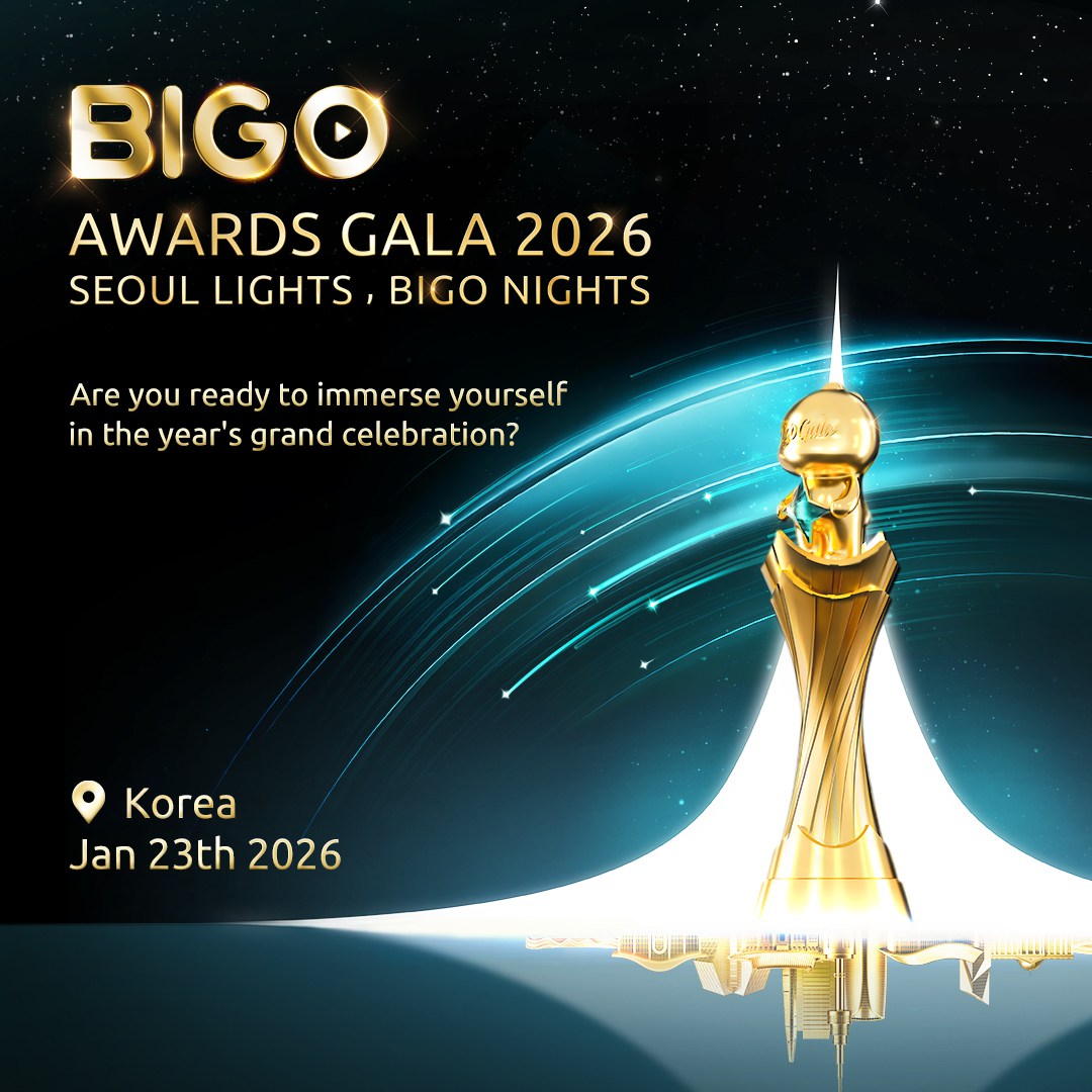 BIGO Awards Gala 2026 Event Banner