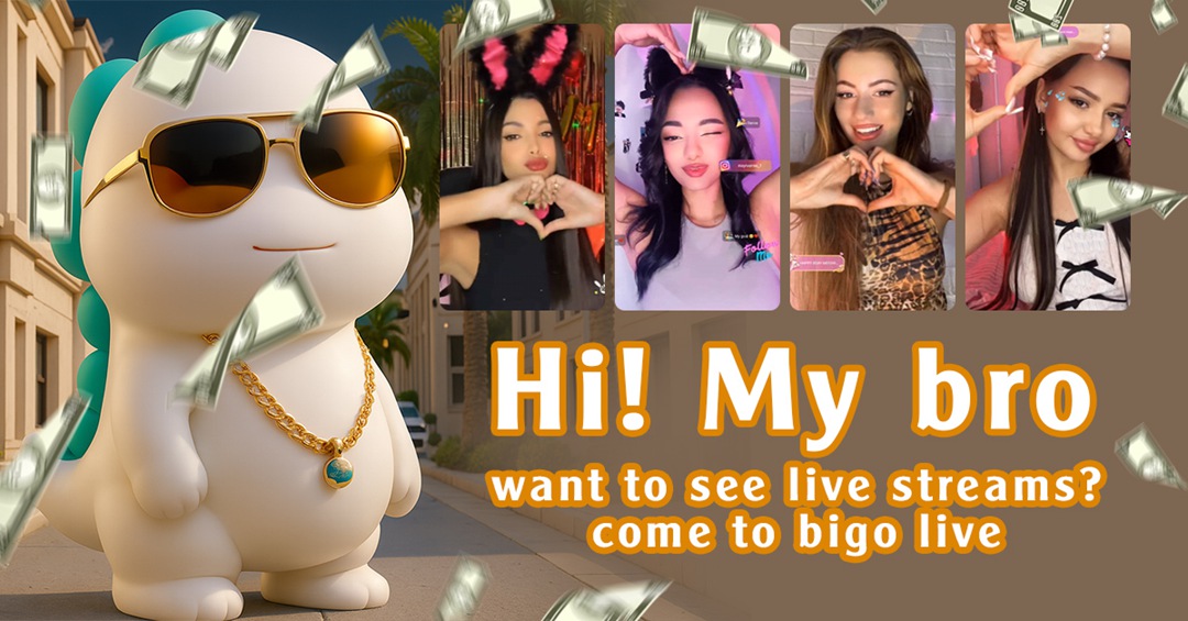 Bigo Live multi-guest video chat interface